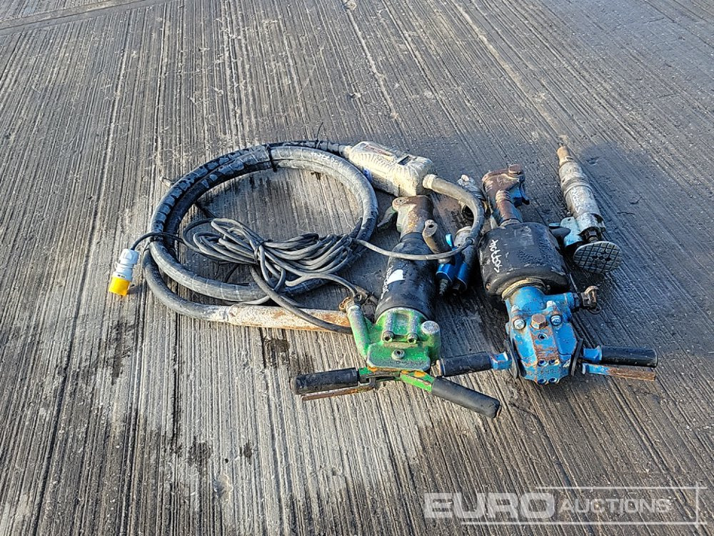 110 Volt Concrete Poker, Pneumatic Drill (2 of), Pneumatic Hand Held Breaker (2 of) - Construcción de carreteras: foto 2 110 Volt Concrete Poker, Pneumatic Drill (2 of), Pneumatic Hand Held Breaker (2 of) - Construcción de carreteras: foto 2