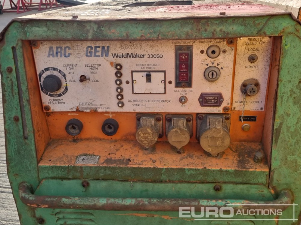 Generador industriale 110Volt Generator/Welder, 3 Cylinder Engine (2 of), 230Volt Generator/Welder, Engine (Parts Missing): foto 29