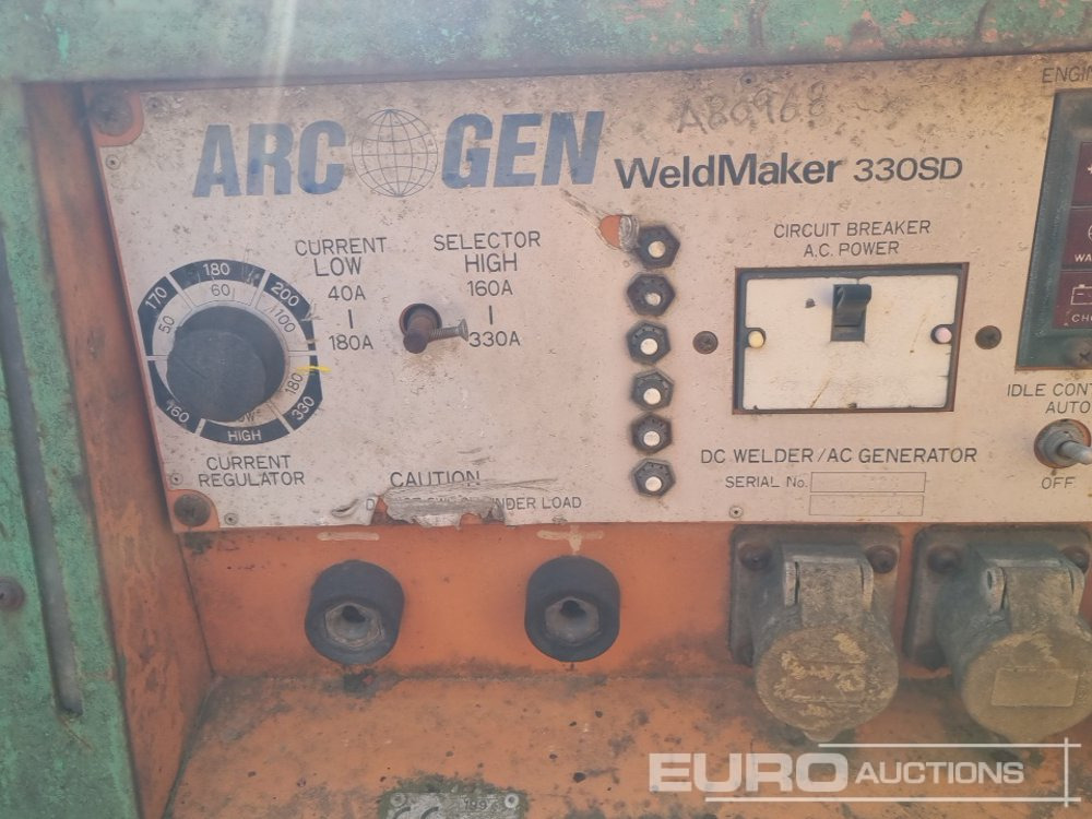 Generador industriale 110Volt Generator/Welder, 3 Cylinder Engine (2 of), 230Volt Generator/Welder, Engine (Parts Missing): foto 30