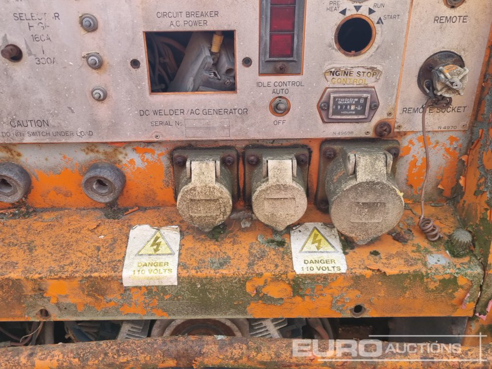 Generador industriale 110Volt Generator/Welder, 3 Cylinder Engine (2 of), 230Volt Generator/Welder, Engine (Parts Missing): foto 12