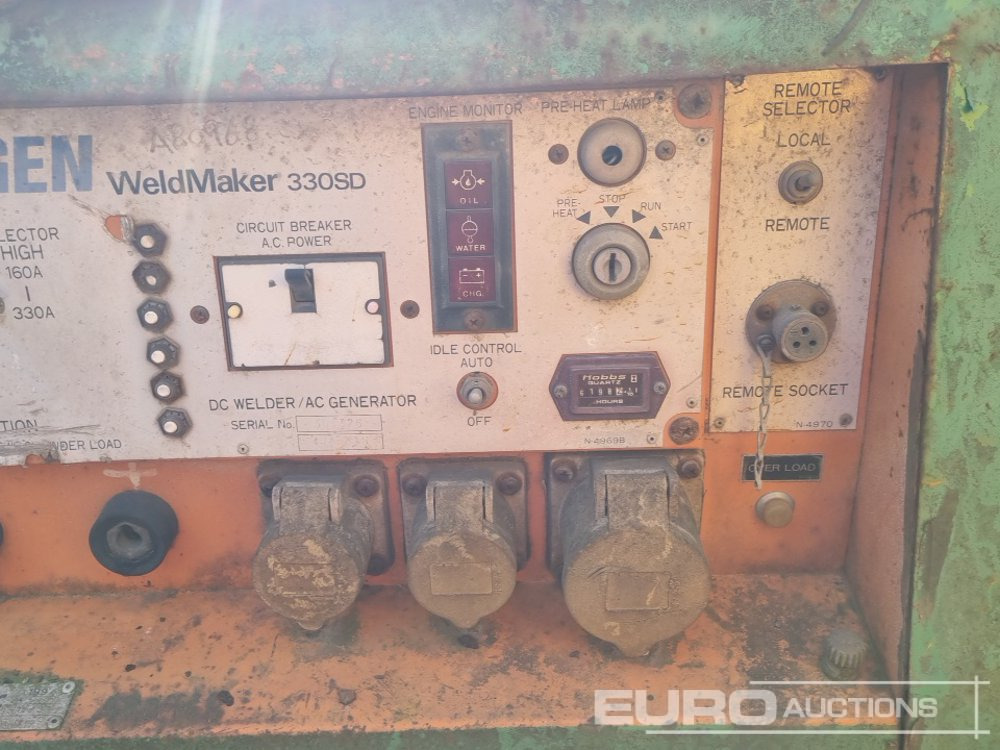 Generador industriale 110Volt Generator/Welder, 3 Cylinder Engine (2 of), 230Volt Generator/Welder, Engine (Parts Missing): foto 31
