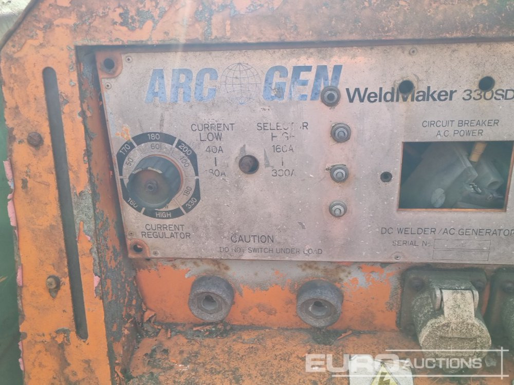 Generador industriale 110Volt Generator/Welder, 3 Cylinder Engine (2 of), 230Volt Generator/Welder, Engine (Parts Missing): foto 10