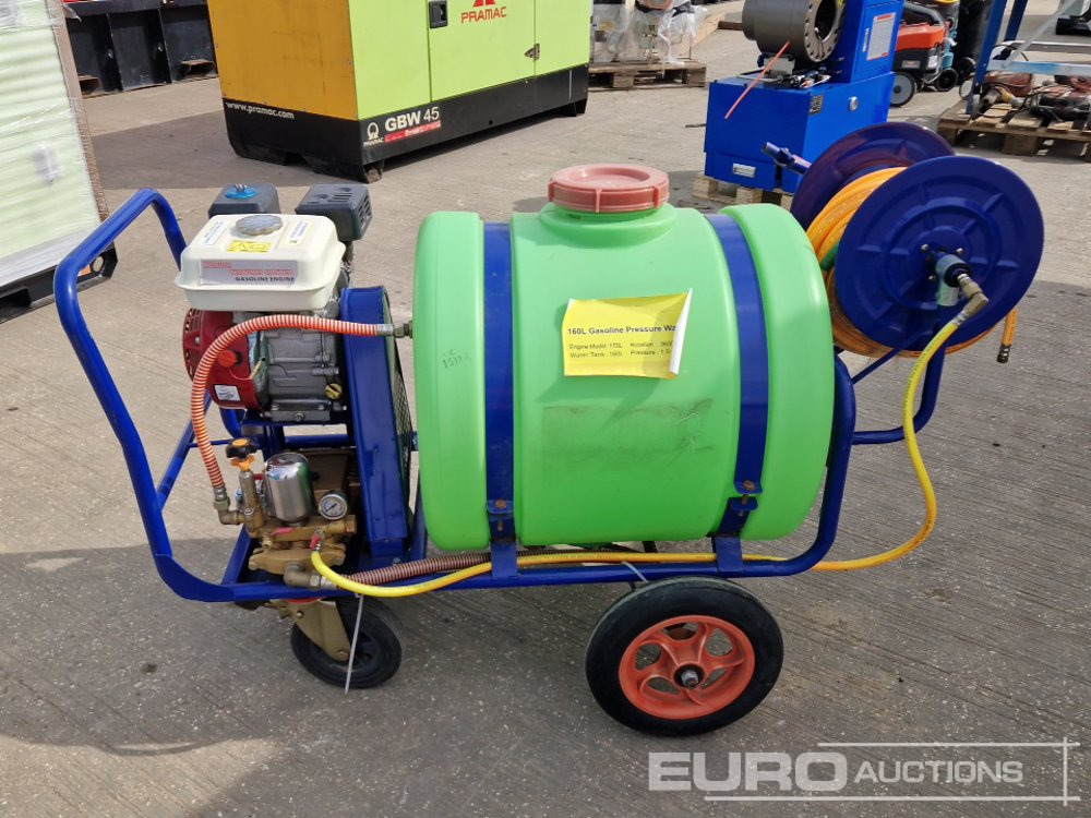 160 Litre Plastic Water Bowser, Petrol Pressure Washer - Hidrolimpiadora: foto 2 160 Litre Plastic Water Bowser, Petrol Pressure Washer - Hidrolimpiadora: foto 2