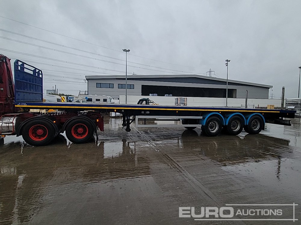 2005 Montracon Tri Axle Flatbed Trailer - Semirremolque plataforma/ Caja abierta: foto 2 2005 Montracon Tri Axle Flatbed Trailer - Semirremolque plataforma/ Caja abierta: foto 2