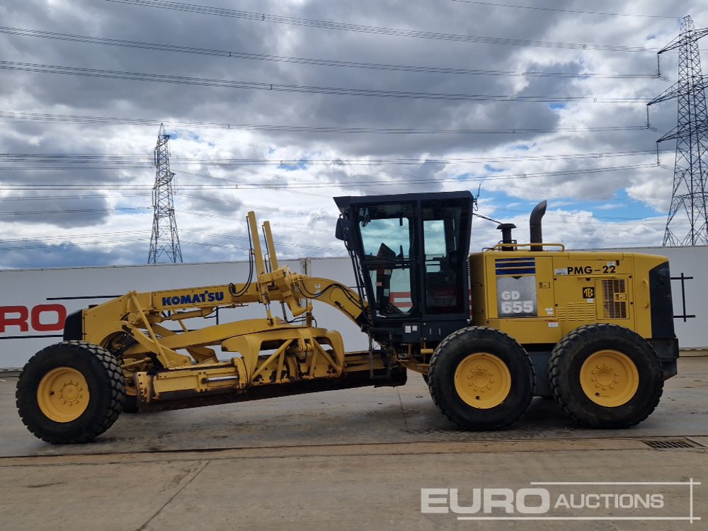 2008 Komatsu GD655-3E0 - Grader: foto 2 2008 Komatsu GD655-3E0 - Grader: foto 2