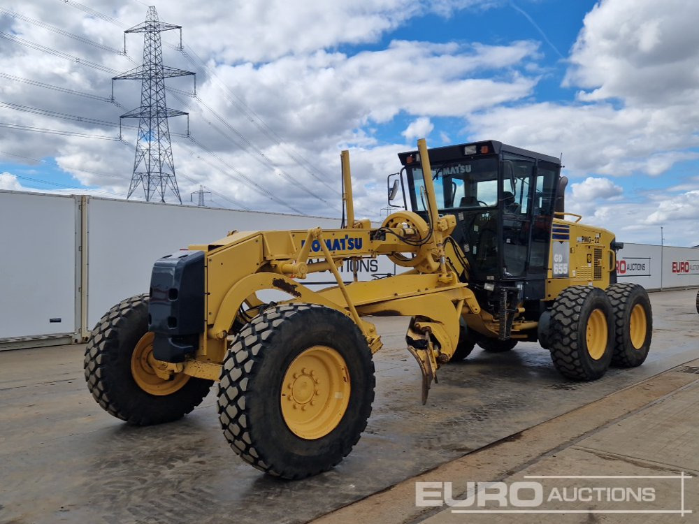 2008 Komatsu GD655-3E0 - Grader: foto 1 2008 Komatsu GD655-3E0 - Grader: foto 1