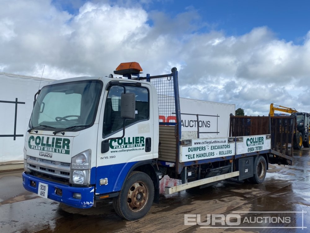2010 Isuzu N75.190 - Camión caja abierta: foto 1 2010 Isuzu N75.190 - Camión caja abierta: foto 1