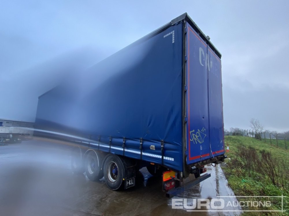 2010 Lawrence David SDC 45' Tri Axle Curtainsider Trailer, BPW Axles - Semirremolque lona: foto 3 2010 Lawrence David SDC 45' Tri Axle Curtainsider Trailer, BPW Axles - Semirremolque lona: foto 3