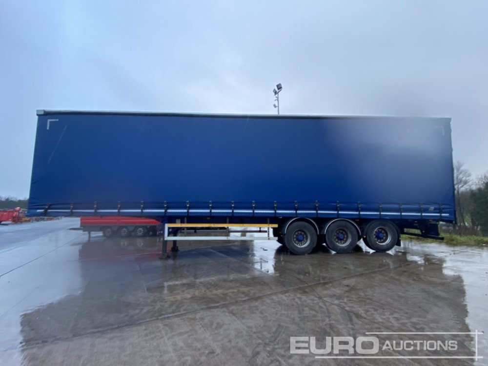 2010 Lawrence David SDC 45' Tri Axle Curtainsider Trailer, BPW Axles - Semirremolque lona: foto 2 2010 Lawrence David SDC 45' Tri Axle Curtainsider Trailer, BPW Axles - Semirremolque lona: foto 2
