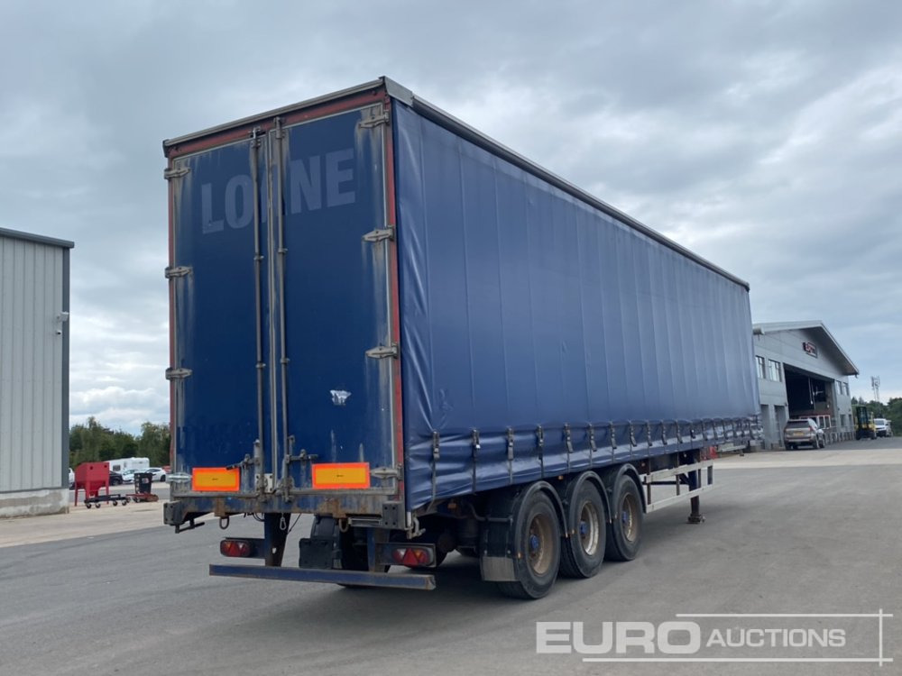 2010 Lawrence David SDC 45' Tri Axle Curtainsider Trailer - Semirremolque lona: foto 5 2010 Lawrence David SDC 45' Tri Axle Curtainsider Trailer - Semirremolque lona: foto 5