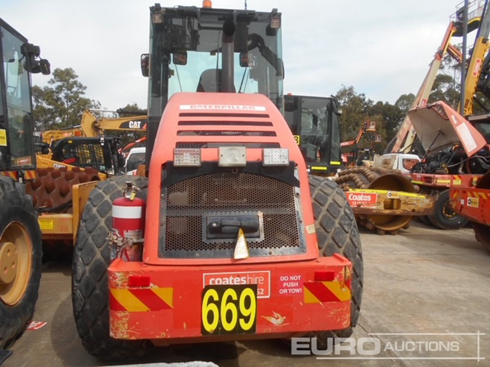 2011 CAT CS533XT Single Drum Vibrating Roller, A/C - Rodillo: foto 3 2011 CAT CS533XT Single Drum Vibrating Roller, A/C - Rodillo: foto 3
