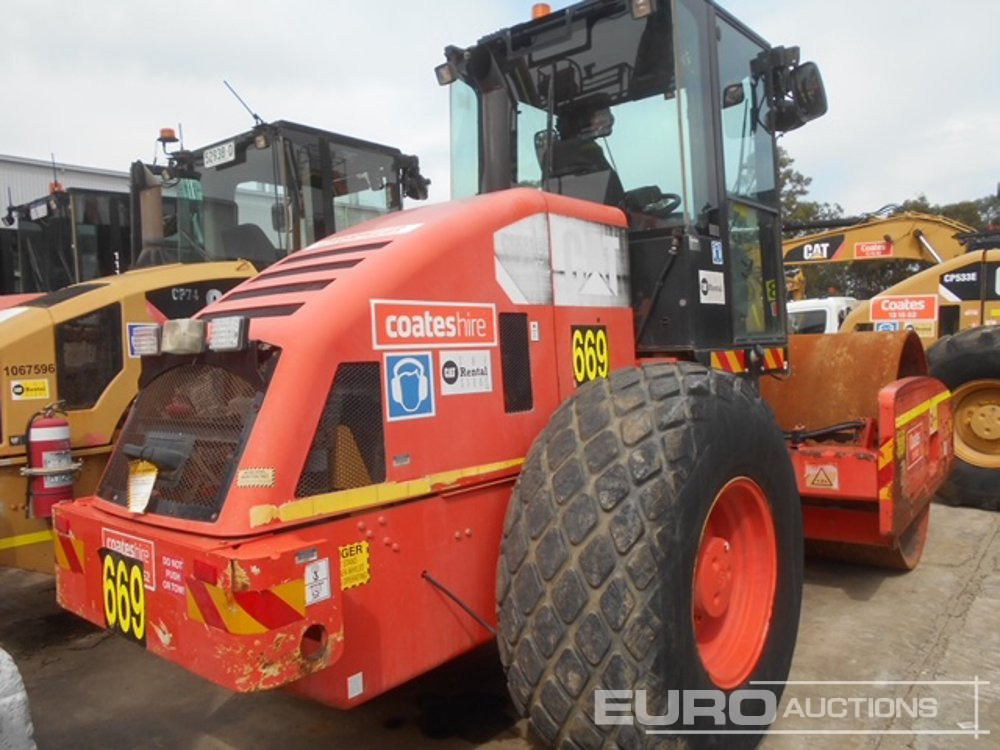 2011 CAT CS533XT Single Drum Vibrating Roller, A/C - Rodillo: foto 4 2011 CAT CS533XT Single Drum Vibrating Roller, A/C - Rodillo: foto 4