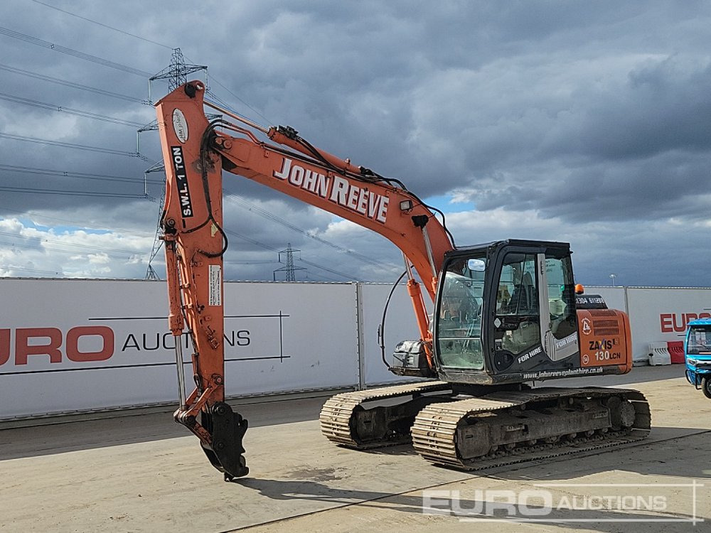 2011 Hitachi ZX130LCN-3 - Excavadora de cadenas: foto 1 2011 Hitachi ZX130LCN-3 - Excavadora de cadenas: foto 1