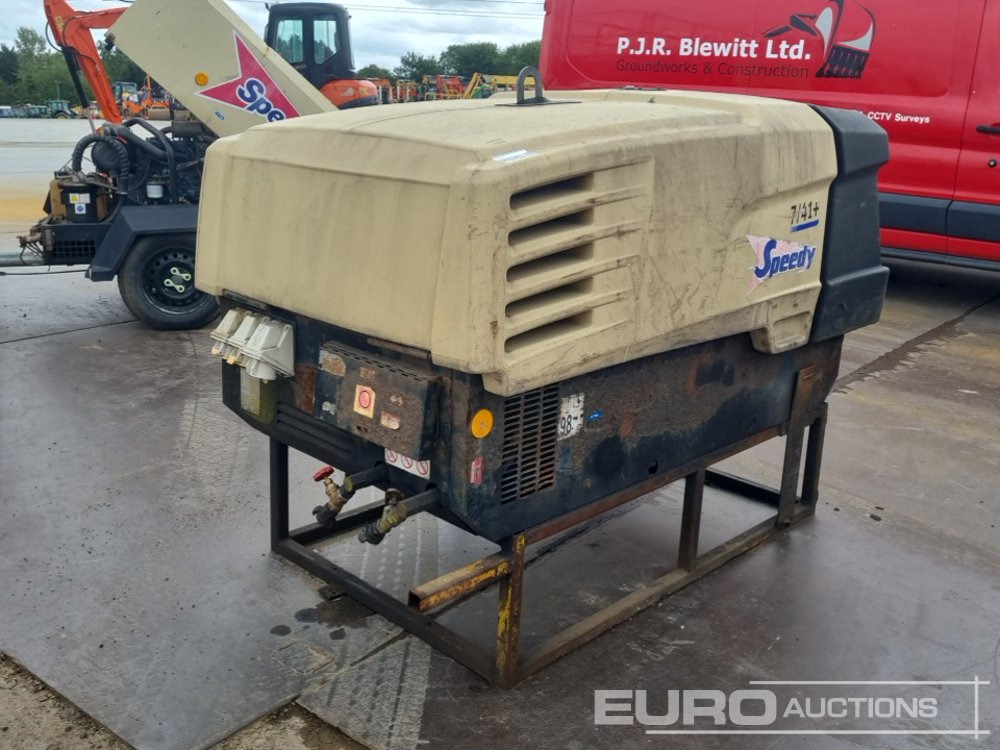 2012 Doosan 741+ - Compresor de aire: foto 1 2012 Doosan 741+ - Compresor de aire: foto 1