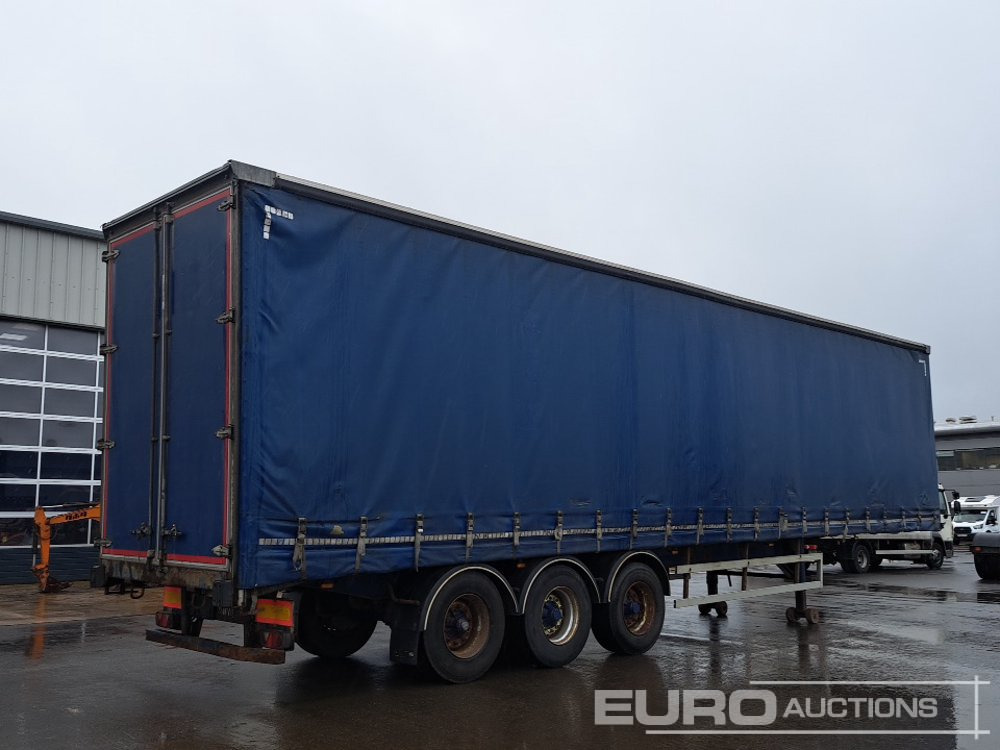 2012 SDC 45' Tri Axle Curtainsider Trailer, BPW Axles - Semirremolque lona: foto 3 2012 SDC 45' Tri Axle Curtainsider Trailer, BPW Axles - Semirremolque lona: foto 3