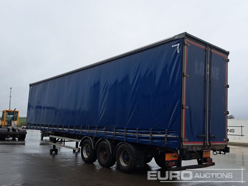 2012 SDC 45' Tri Axle Curtainsider Trailer, BPW Axles - Semirremolque lona: foto 2 2012 SDC 45' Tri Axle Curtainsider Trailer, BPW Axles - Semirremolque lona: foto 2