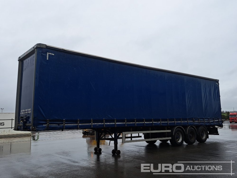2012 SDC 45' Tri Axle Curtainsider Trailer, BPW Axles - Semirremolque lona: foto 1 2012 SDC 45' Tri Axle Curtainsider Trailer, BPW Axles - Semirremolque lona: foto 1