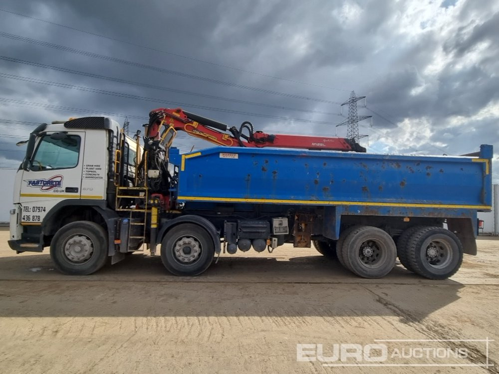 2012 Volvo FM370 - Camión volquete, Camión grúa: foto 2 2012 Volvo FM370 - Camión volquete, Camión grúa: foto 2