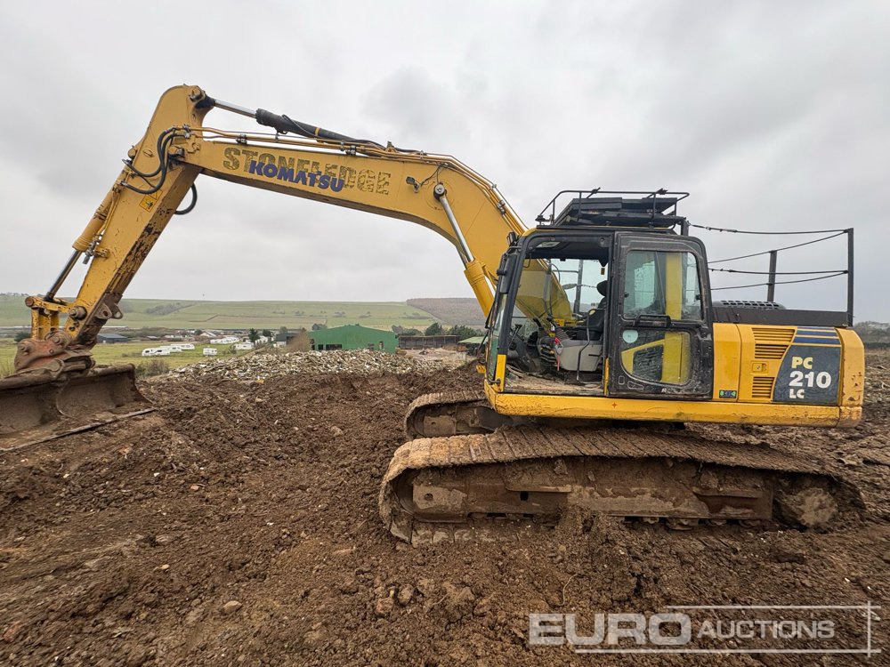 2013 Komatsu PC210LC-8 - Excavadora de cadenas: foto 1 2013 Komatsu PC210LC-8 - Excavadora de cadenas: foto 1