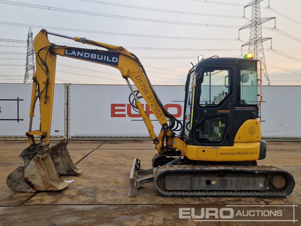 2013 Komatsu PC55MR-3 - Miniexcavadora: foto 2 2013 Komatsu PC55MR-3 - Miniexcavadora: foto 2