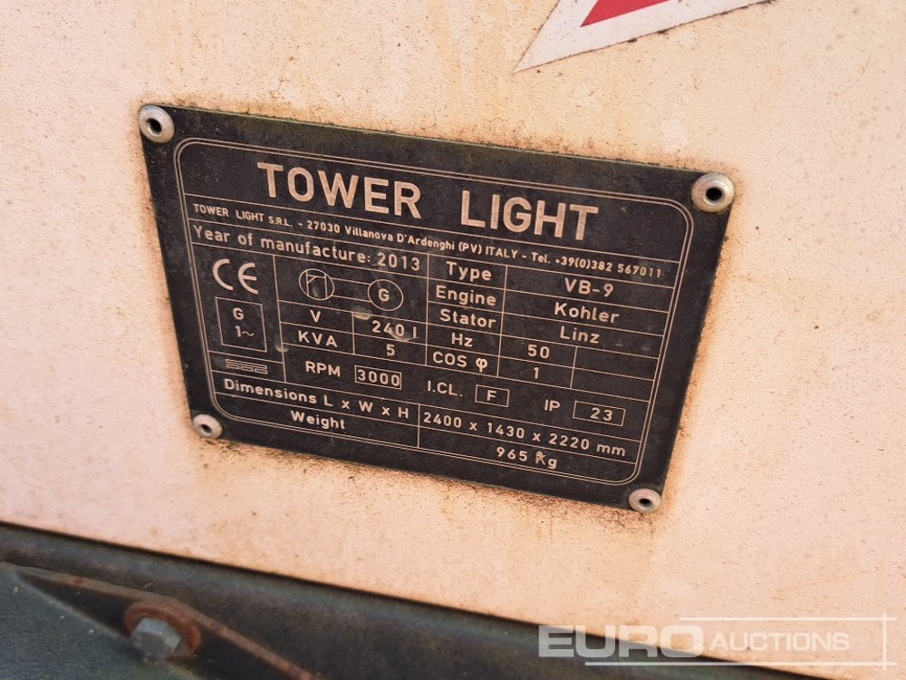 Torre de iluminación 2013 Towerlight VB-9: foto 37