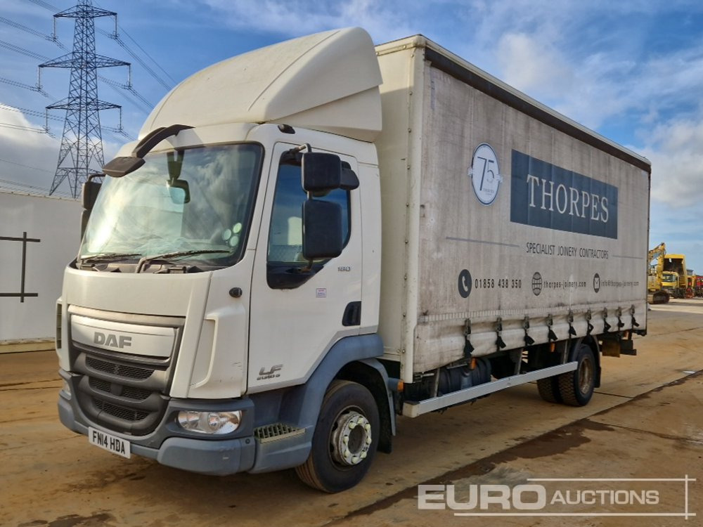 2014 DAF LF180 - Camión caja cerrada: foto 1 2014 DAF LF180 - Camión caja cerrada: foto 1