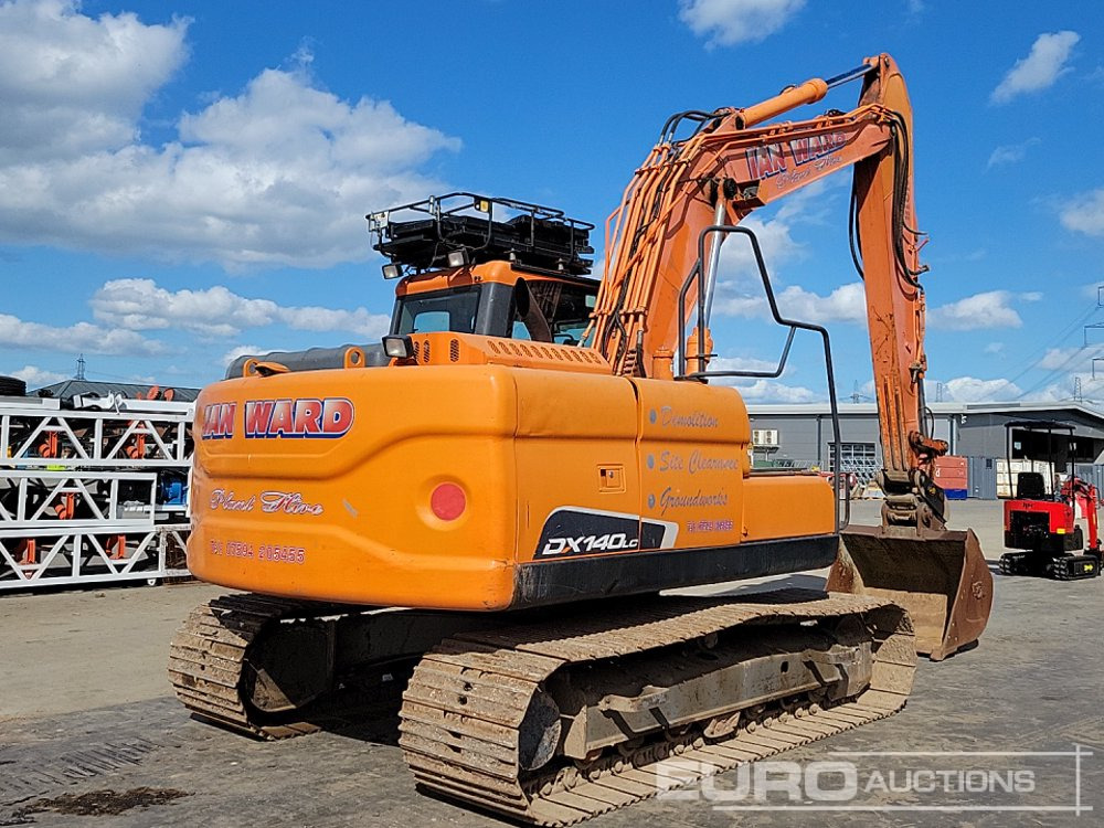 2014 Doosan DX140LC-3 - Excavadora de cadenas: foto 5 2014 Doosan DX140LC-3 - Excavadora de cadenas: foto 5