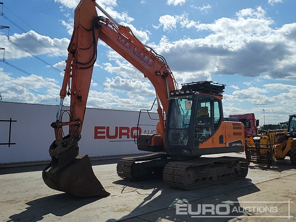2014 Doosan DX140LC-3 - Excavadora de cadenas: foto 1 2014 Doosan DX140LC-3 - Excavadora de cadenas: foto 1
