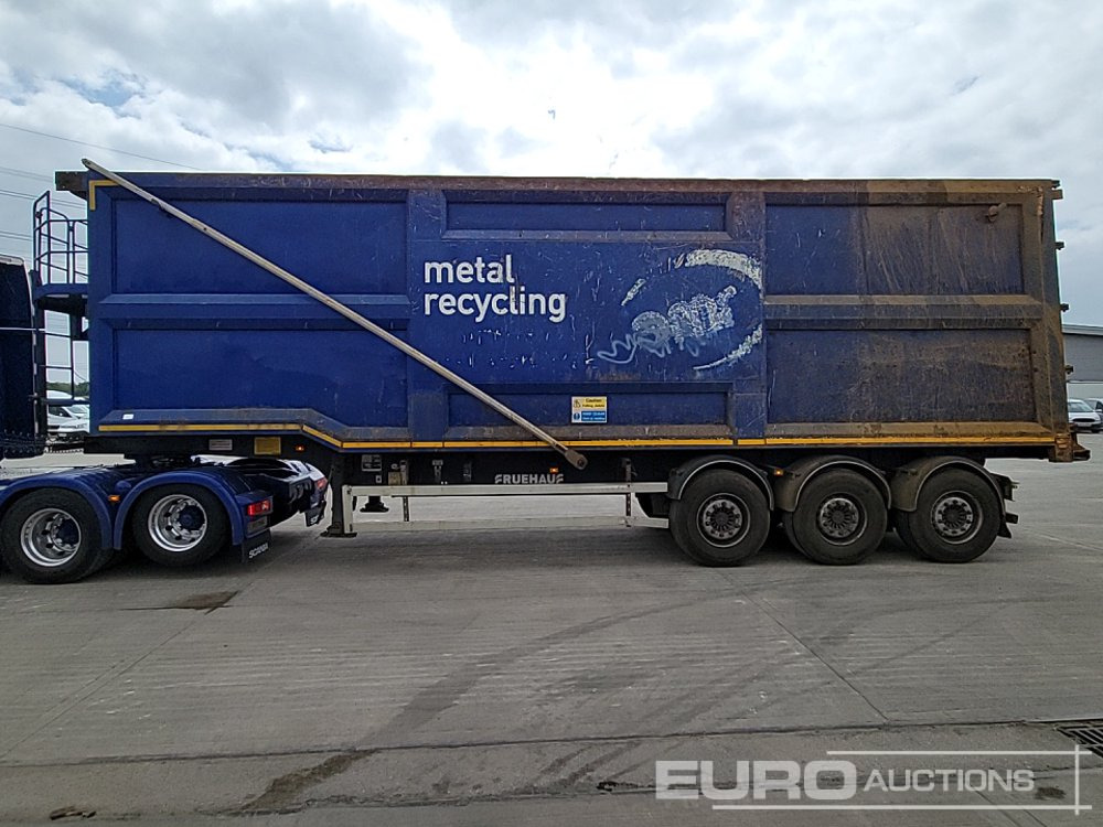 2014 Fruehauf Tri Axle Bulk Tipping Trailer, Easy Sheet - Semirremolque volquete: foto 2 2014 Fruehauf Tri Axle Bulk Tipping Trailer, Easy Sheet - Semirremolque volquete: foto 2