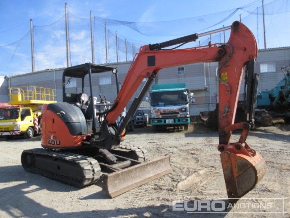 2014 Hitachi ZX40U-5A Rubber Tracks, Blade, Offset, Piped - Miniexcavadora: foto 2 2014 Hitachi ZX40U-5A Rubber Tracks, Blade, Offset, Piped - Miniexcavadora: foto 2