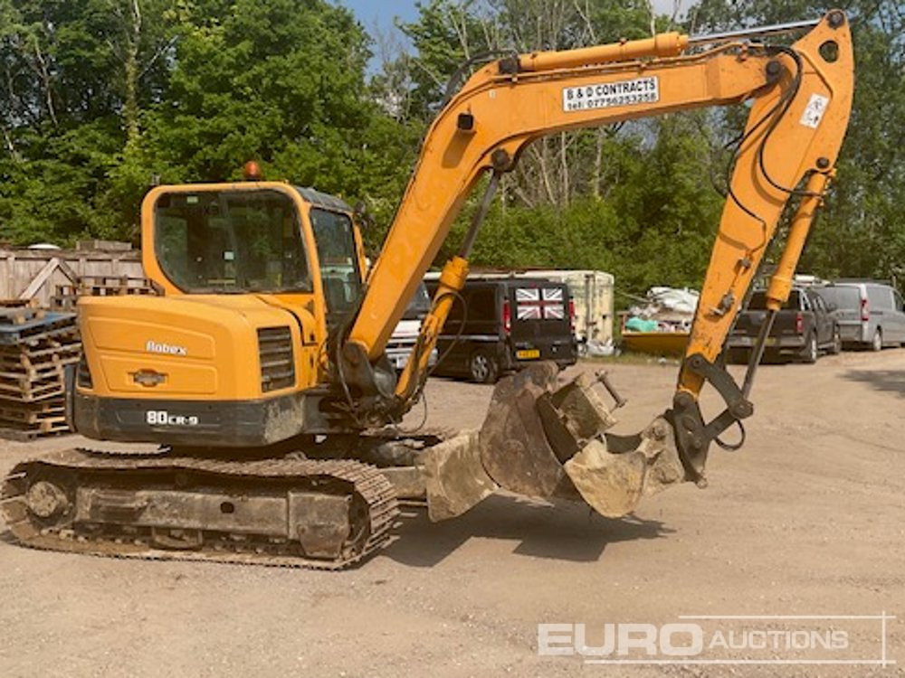 2014 Hyundai 80CR-9 - Miniexcavadora: foto 5 2014 Hyundai 80CR-9 - Miniexcavadora: foto 5