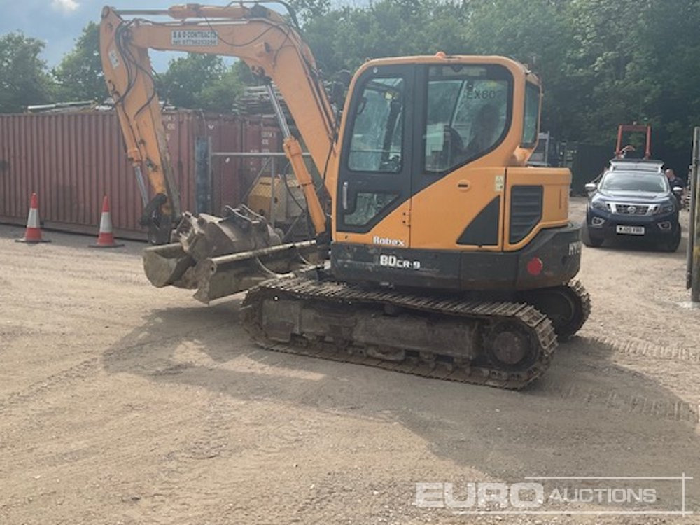 2014 Hyundai 80CR-9 - Miniexcavadora: foto 2 2014 Hyundai 80CR-9 - Miniexcavadora: foto 2