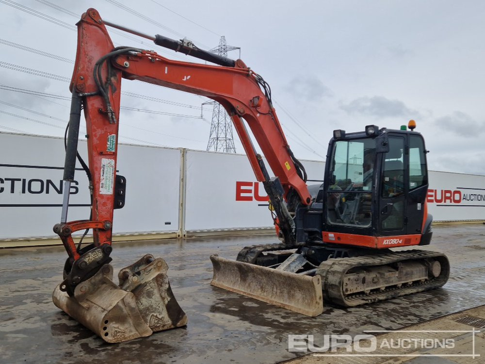 2014 Kubota KX080-4 - Miniexcavadora: foto 1 2014 Kubota KX080-4 - Miniexcavadora: foto 1