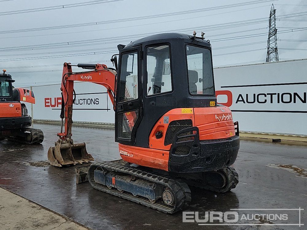 2014 Kubota KX101-3A3 - Miniexcavadora: foto 3 2014 Kubota KX101-3A3 - Miniexcavadora: foto 3