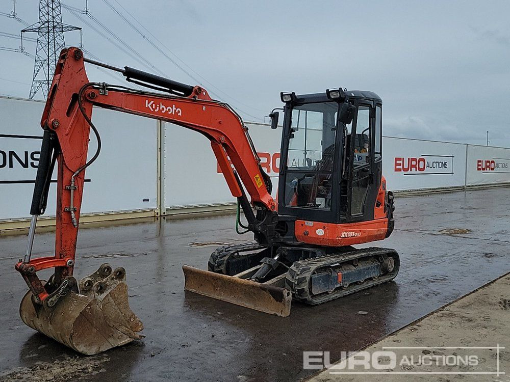 2014 Kubota KX101-3A3 - Miniexcavadora: foto 1 2014 Kubota KX101-3A3 - Miniexcavadora: foto 1