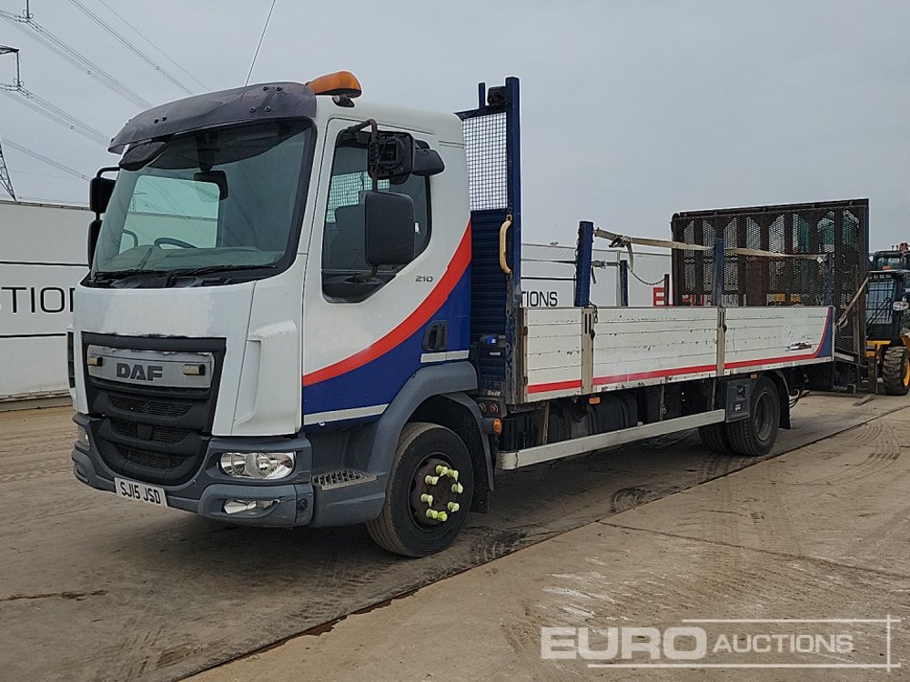 2015 DAF 210 - Camión caja abierta: foto 1 2015 DAF 210 - Camión caja abierta: foto 1
