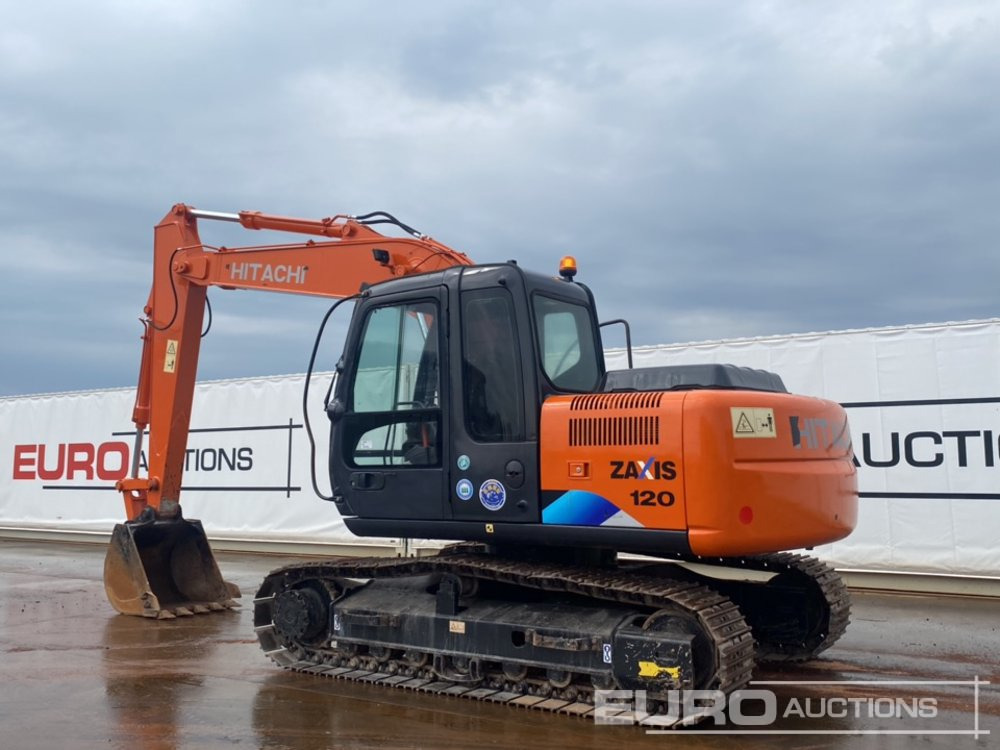 2015 Hitachi ZX120-5A - Excavadora de cadenas: foto 3 2015 Hitachi ZX120-5A - Excavadora de cadenas: foto 3