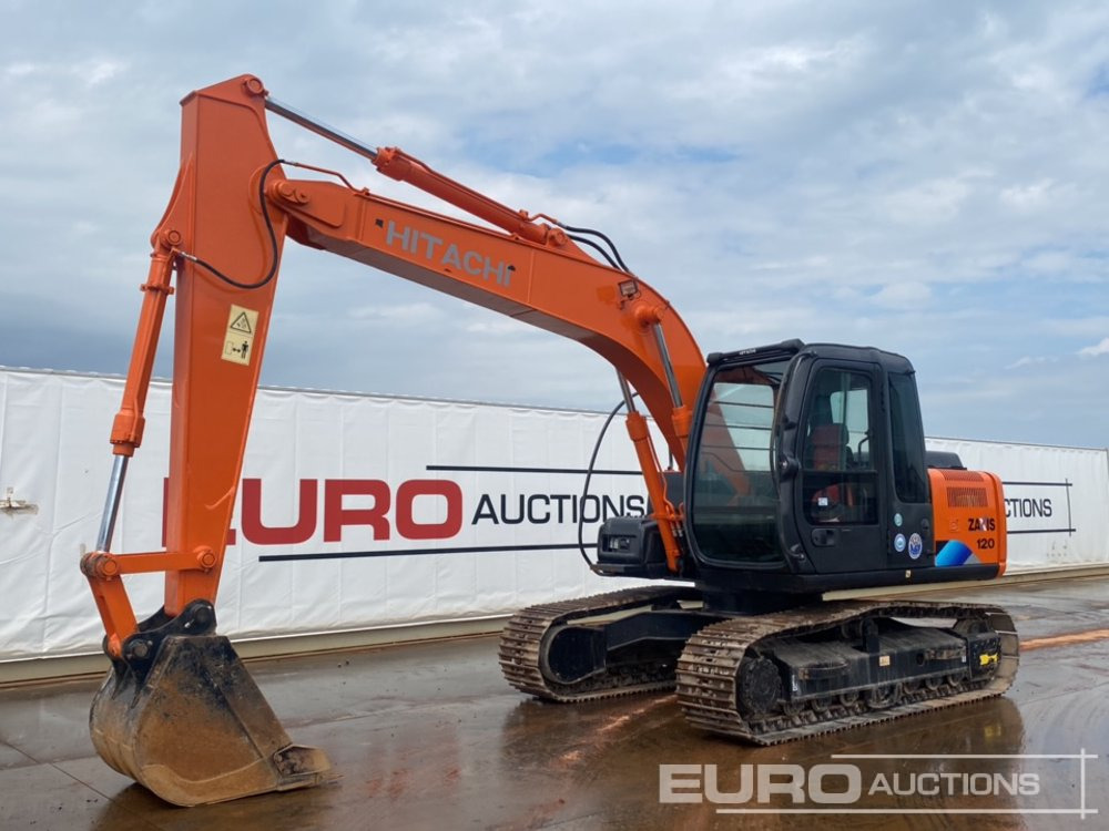 2015 Hitachi ZX120-5A - Excavadora de cadenas: foto 1 2015 Hitachi ZX120-5A - Excavadora de cadenas: foto 1