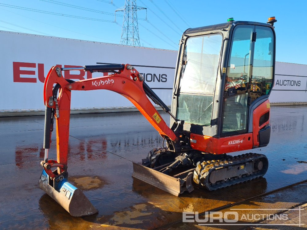 2015 Kubota KX016-4 - Miniexcavadora: foto 1 2015 Kubota KX016-4 - Miniexcavadora: foto 1
