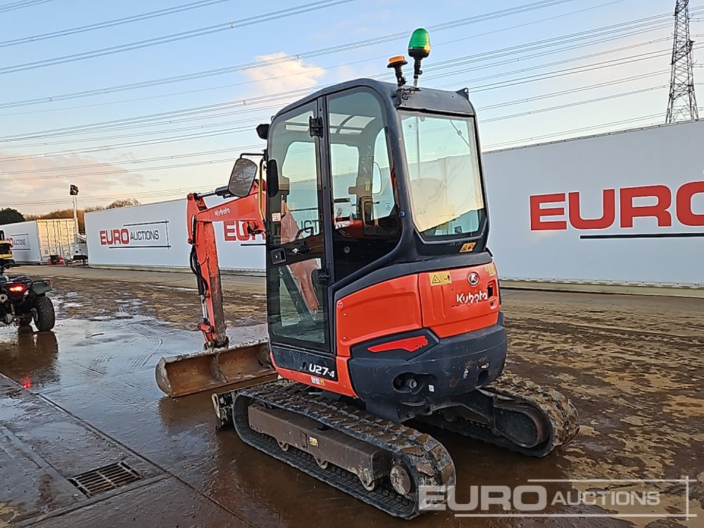 2015 Kubota U27-4 - Miniexcavadora: foto 3 2015 Kubota U27-4 - Miniexcavadora: foto 3