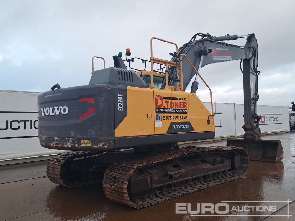 2015 Volvo EC220EL - Excavadora de cadenas: foto 5 2015 Volvo EC220EL - Excavadora de cadenas: foto 5