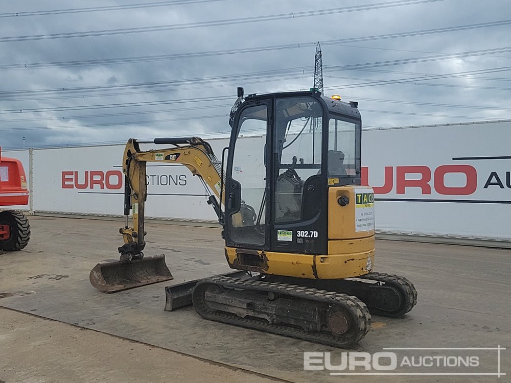2016 CAT 302.7DCR - Miniexcavadora: foto 3 2016 CAT 302.7DCR - Miniexcavadora: foto 3