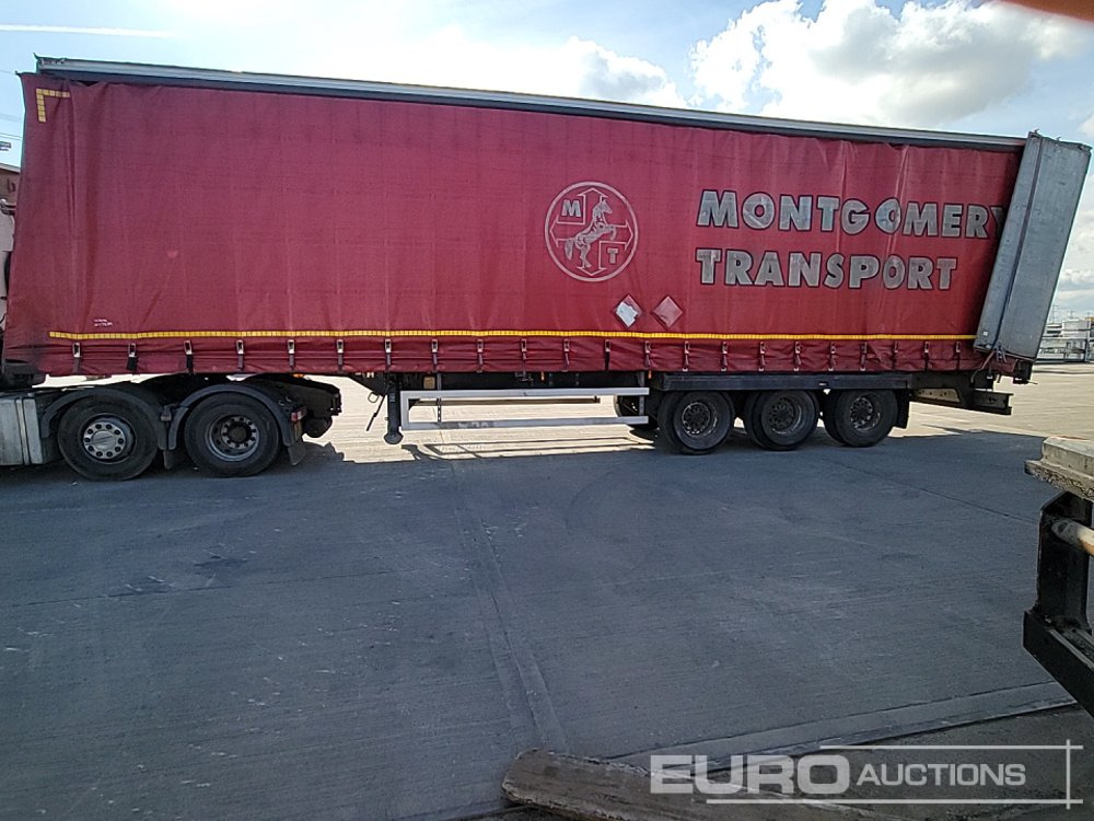 2016 Montracon Tri Axle Curtainsider Trailer - Semirremolque lona: foto 2 2016 Montracon Tri Axle Curtainsider Trailer - Semirremolque lona: foto 2