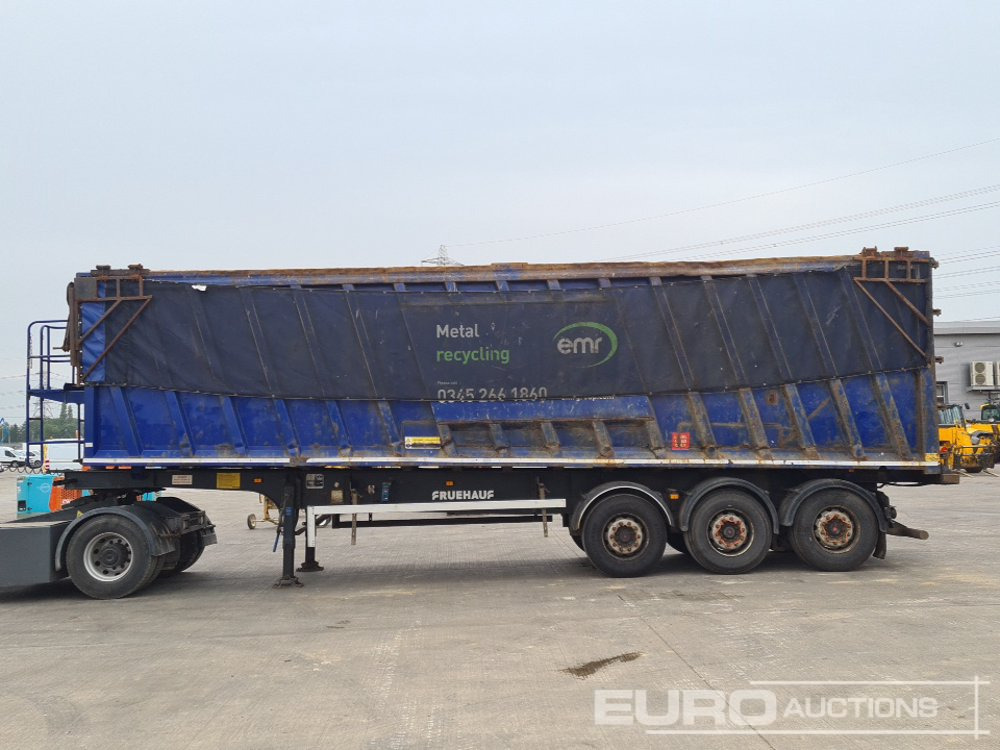 2017 Fruehauf Tri Axle Bulk Tipping Trailer, Easy Sheet - Semirremolque volquete: foto 2 2017 Fruehauf Tri Axle Bulk Tipping Trailer, Easy Sheet - Semirremolque volquete: foto 2