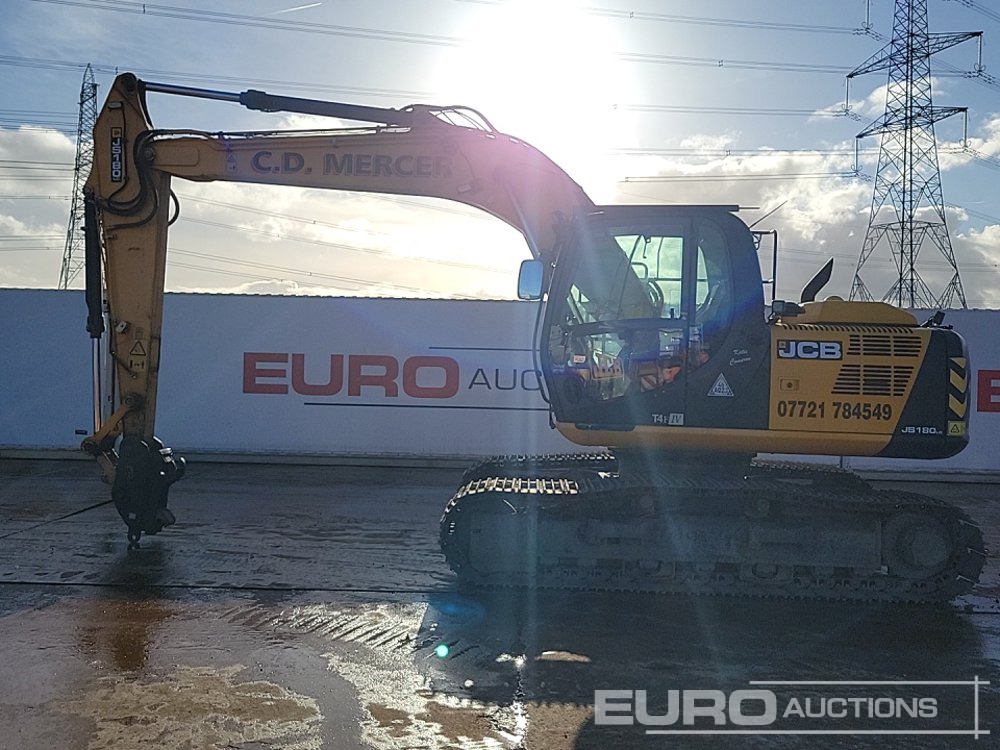 2017 JCB JS180LC - Excavadora de cadenas: foto 2 2017 JCB JS180LC - Excavadora de cadenas: foto 2