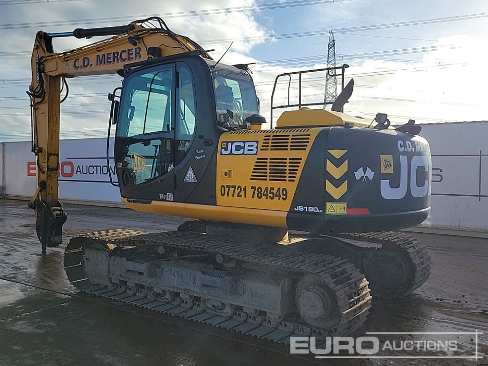 2017 JCB JS180LC - Excavadora de cadenas: foto 3 2017 JCB JS180LC - Excavadora de cadenas: foto 3