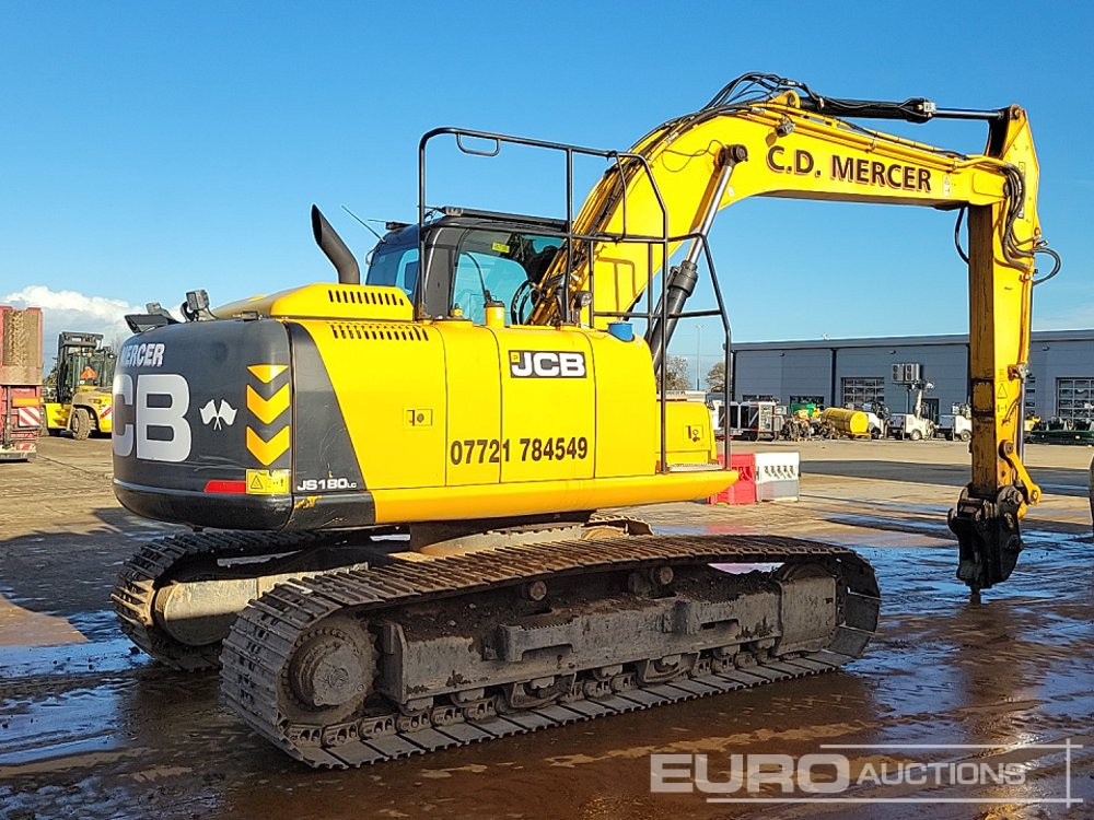 2017 JCB JS180LC - Excavadora de cadenas: foto 5 2017 JCB JS180LC - Excavadora de cadenas: foto 5