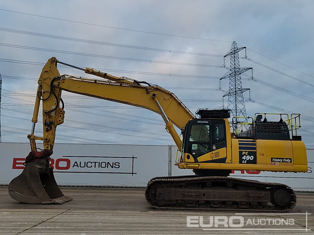2017 Komatsu PC490LC-11 - Excavadora de cadenas: foto 2 2017 Komatsu PC490LC-11 - Excavadora de cadenas: foto 2