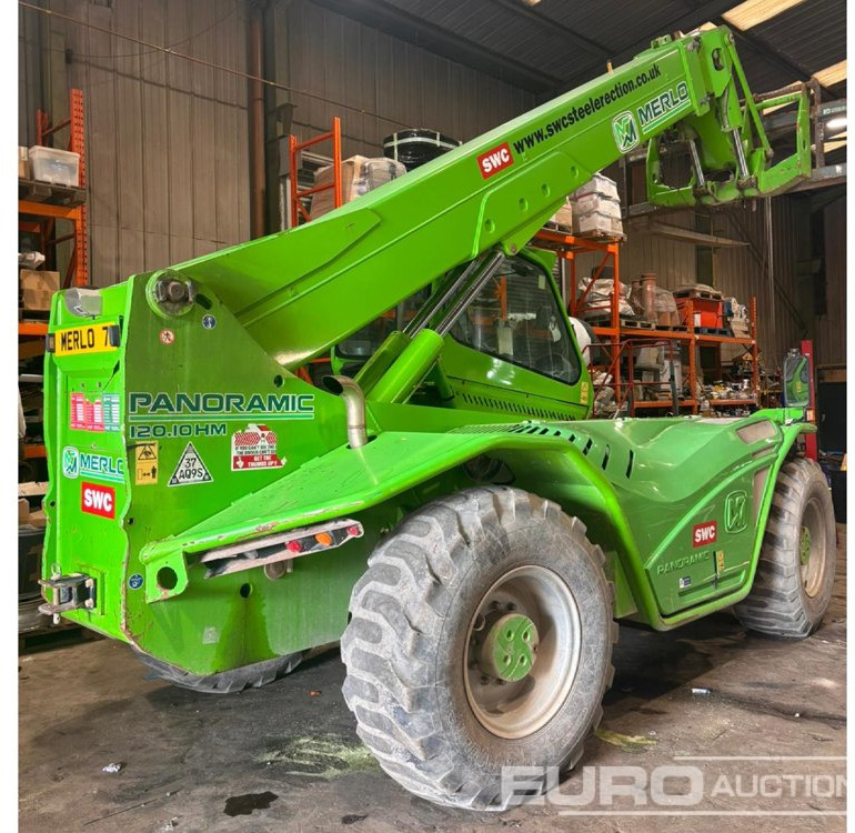 2017 Merlo P120.10 HM - Manipulador telescópico: foto 3 2017 Merlo P120.10 HM - Manipulador telescópico: foto 3