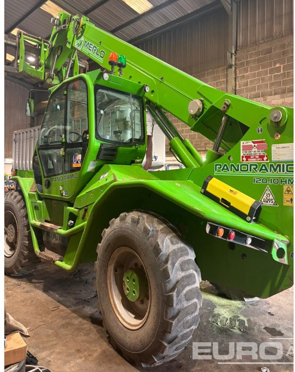 2017 Merlo P120.10 HM - Manipulador telescópico: foto 2 2017 Merlo P120.10 HM - Manipulador telescópico: foto 2